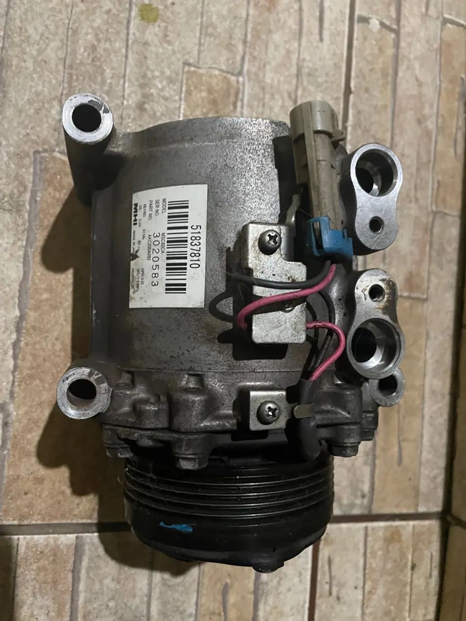Compressor de ar condicionado Doblò 2012 em diante 