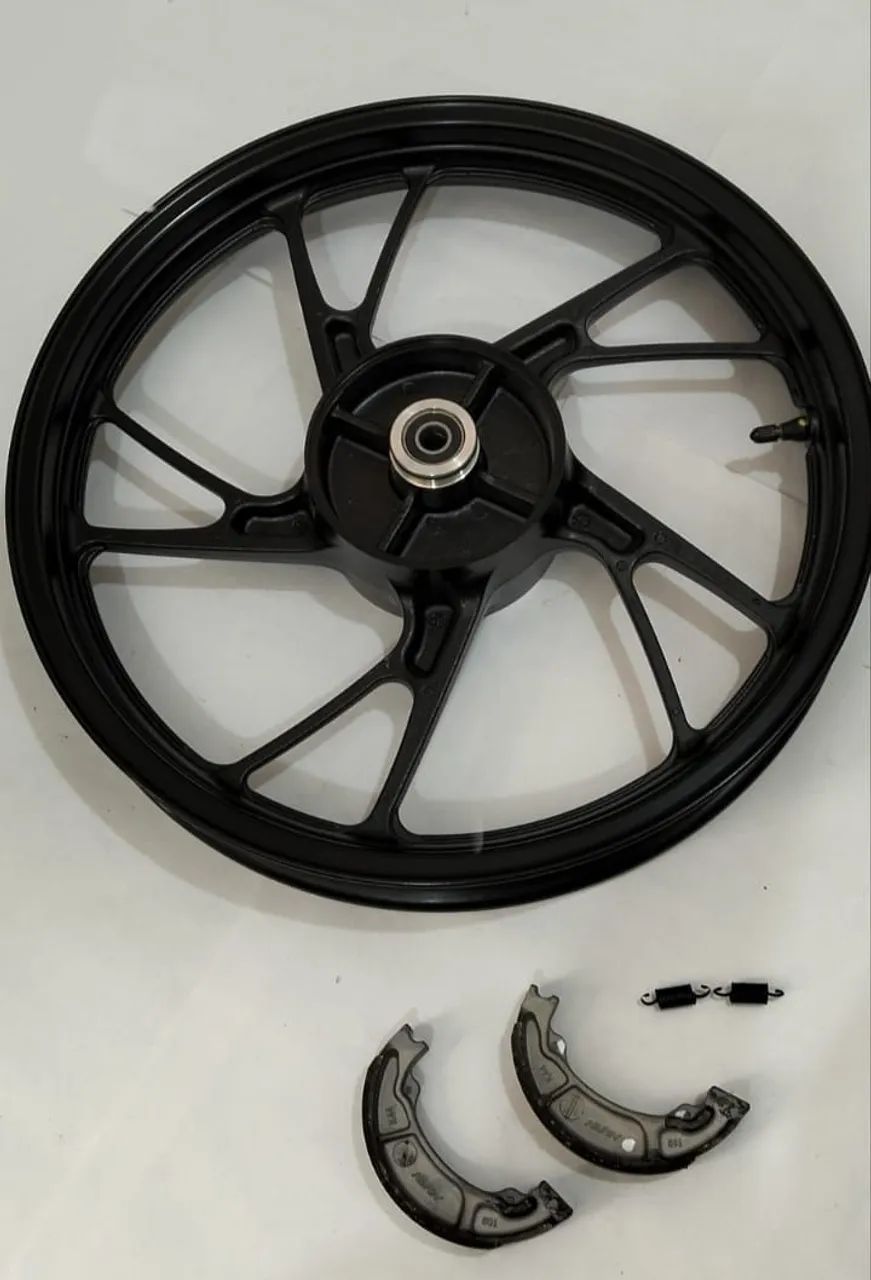 Par de rodas/Pé de galinha CG 160 Fan/Start 2025 original Honda  - Foto 2