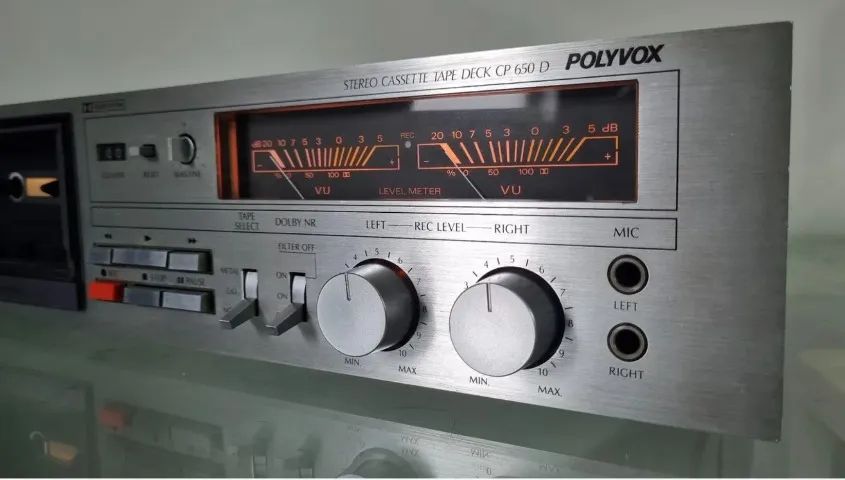 Tape deck Polyvox CP650D (recap) - Foto 3