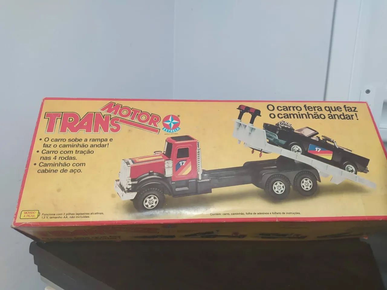 Caminhão Trans Motor Estrela - Brinquedo Clássico