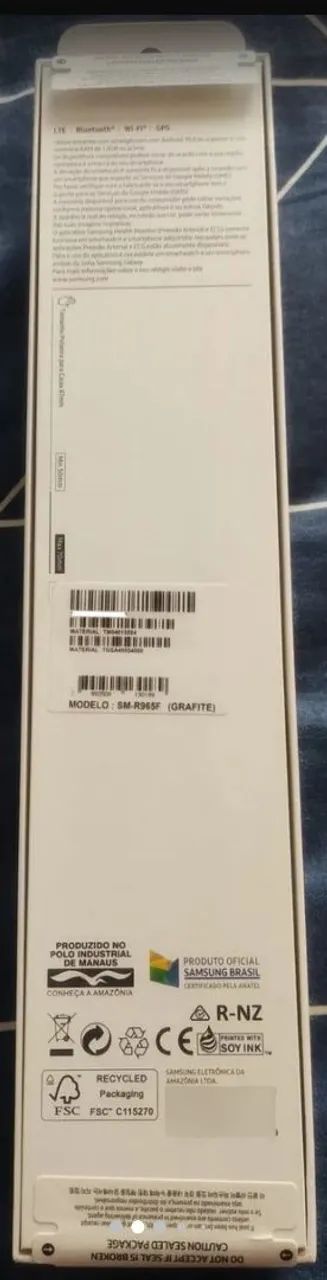 Relógio Samsung Galaxy Watch6 Classic 47mm Couro Preto - Foto 2