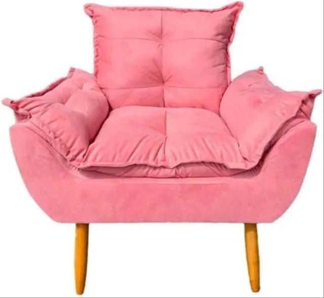 Poltrona Decorativa Opalla Para Sala -PRONTA ENTREGA! - Foto 2