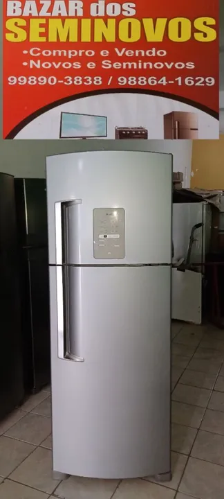 Geladeira Brastemp modelo BRM50 frost free 450 litros !