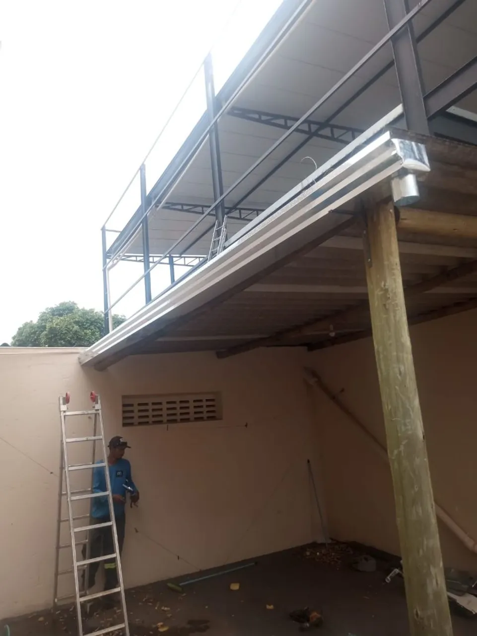Calhas rufos pingadeiras pequenas reformas em geral 