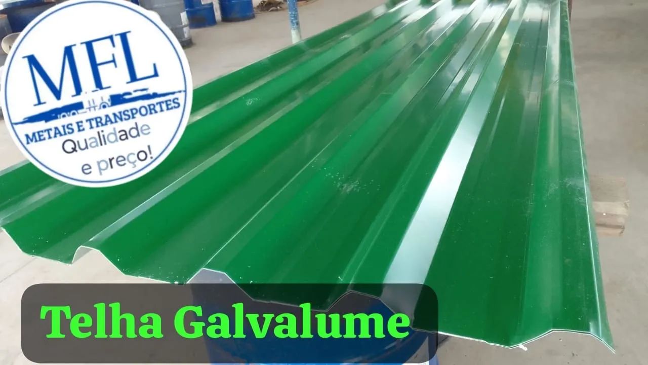 Telhas galvalume colorida 0.50 - Foto 3