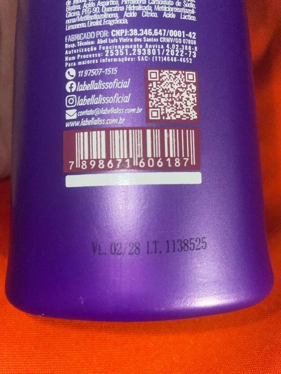 Máscara Capilar Progress no Chuveiro La Bella Liss 500ml - Foto 3
