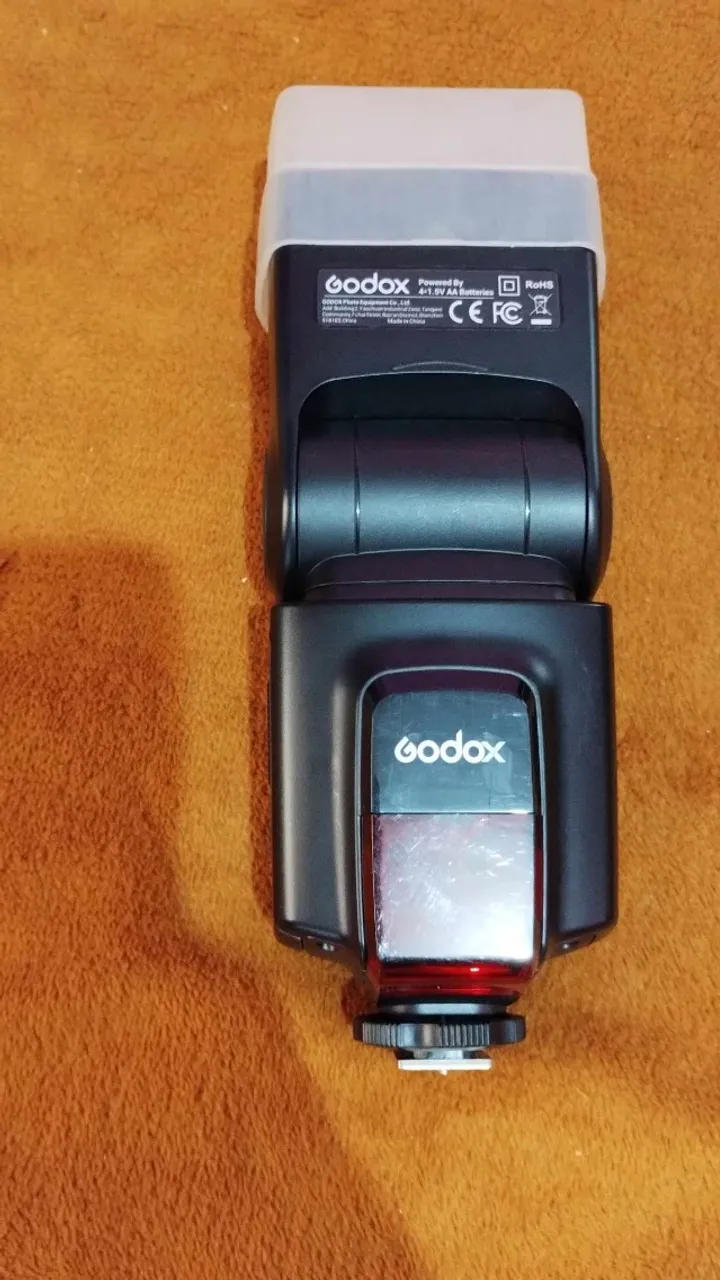 Flash Universal Godox Tt520ii Canon + Radio Disparador