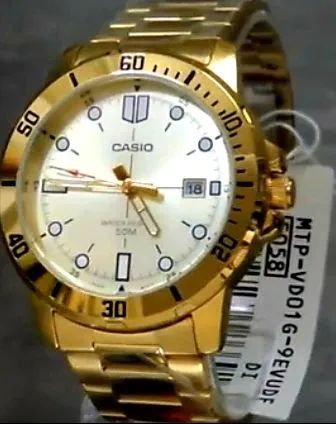 Relógio Casio Dourado MTP-VD01G-9EV - Foto 2