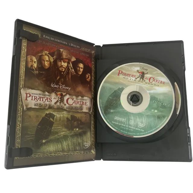 DVD Piratas Do Caribe 4 Navegando em Águas Misteriosas Original