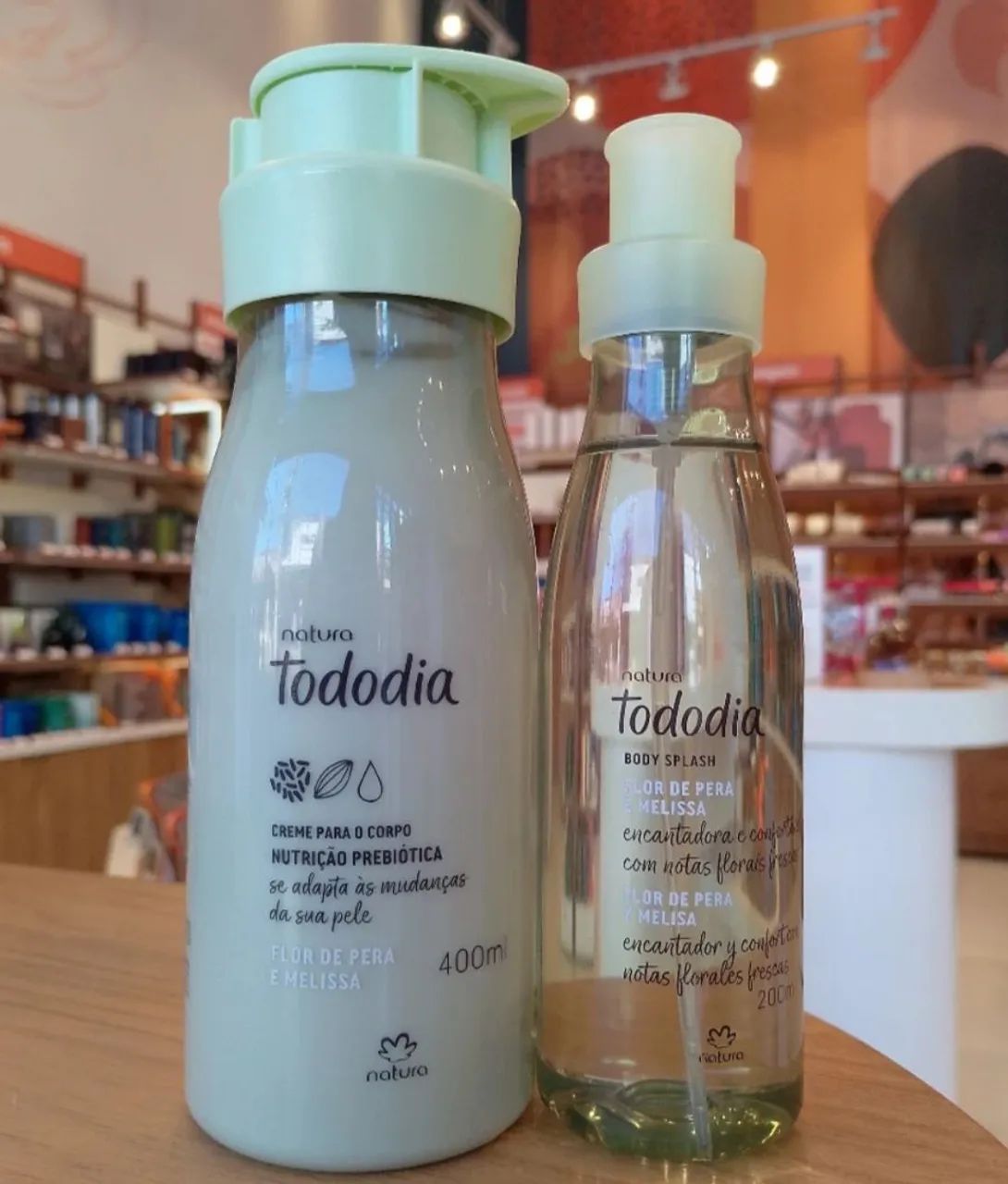 Kit Natura Tododia Flor de Pera e Melissa