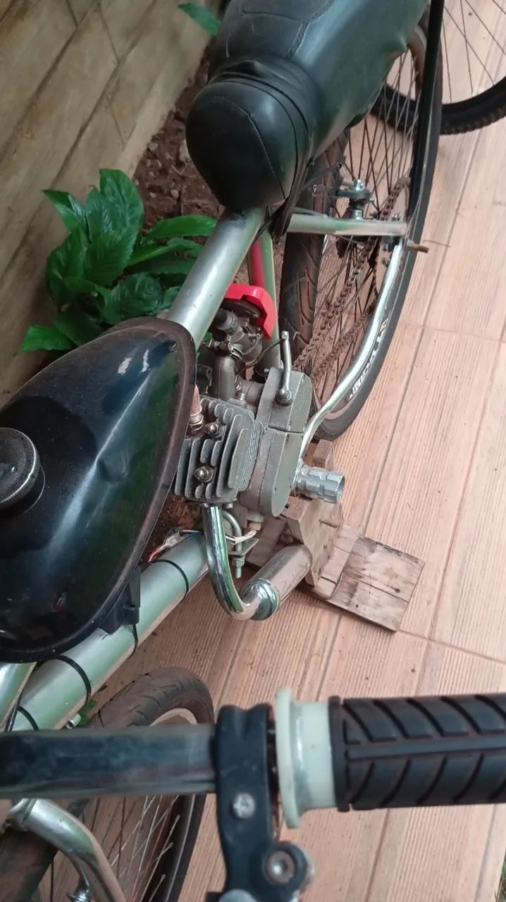 Bicicleta Motorizada 80cc - Foto 6