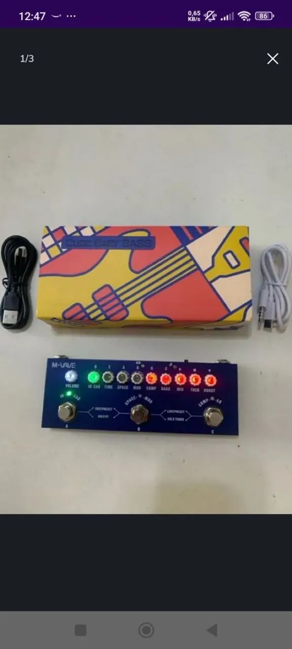Pedal de baixo Troco por pedaleira de guitarra ?