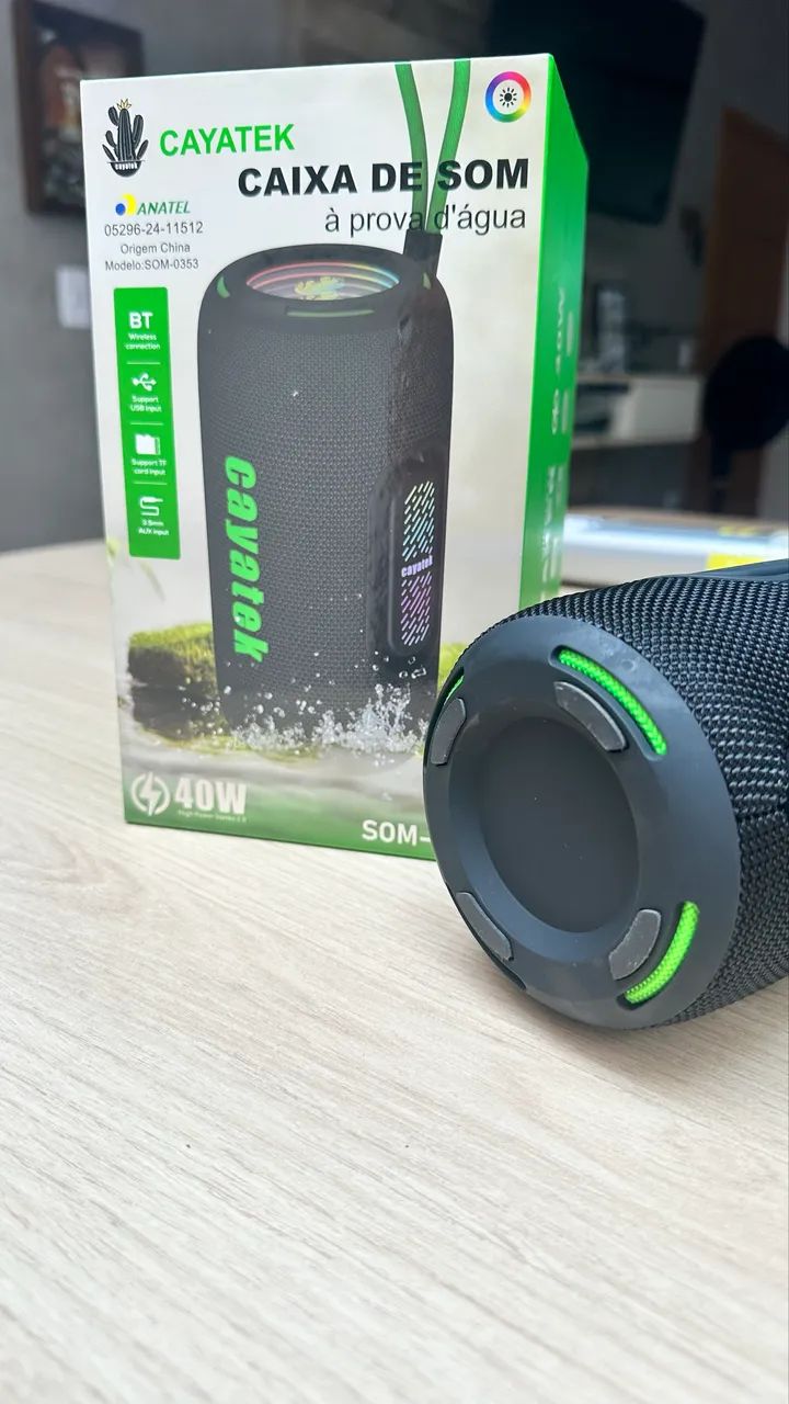 CAIXA SOM BLUETOOTH 40W - Foto 3