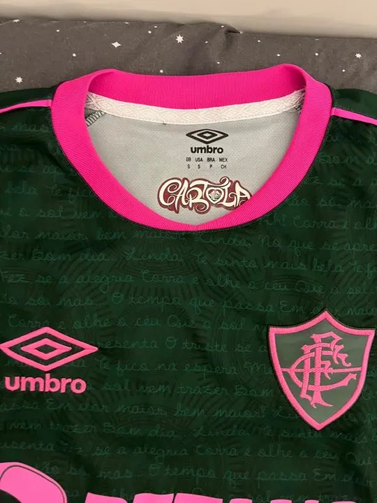 Camisa de Futebol Fluminense - Umbro - Verde - Foto 2