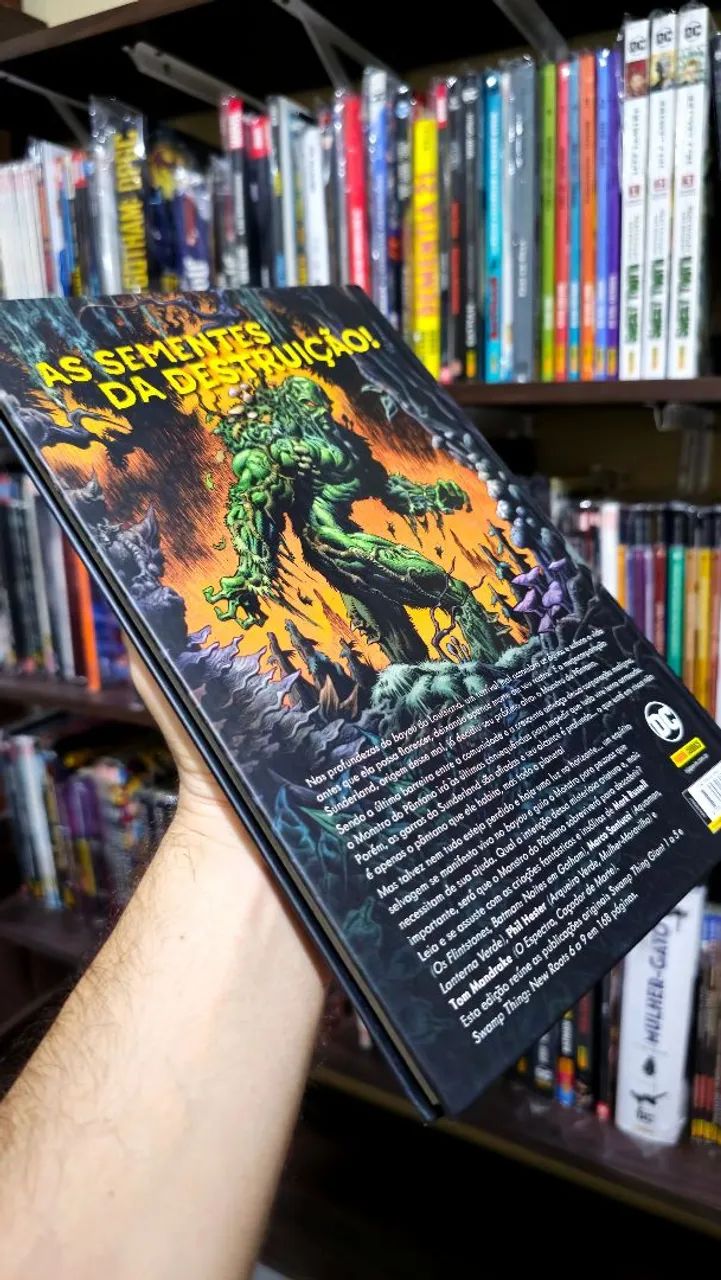 Monstro do Pantano - Novas Raízes - DC Comics - HQ Panini - Foto 2