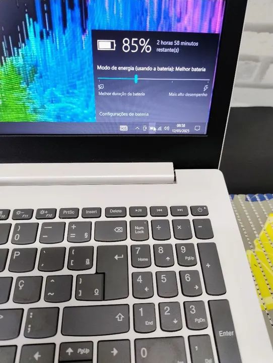 Notebook Lenovo core i5 8 geração 8gb SSD 256gb com garantia  - Foto 4