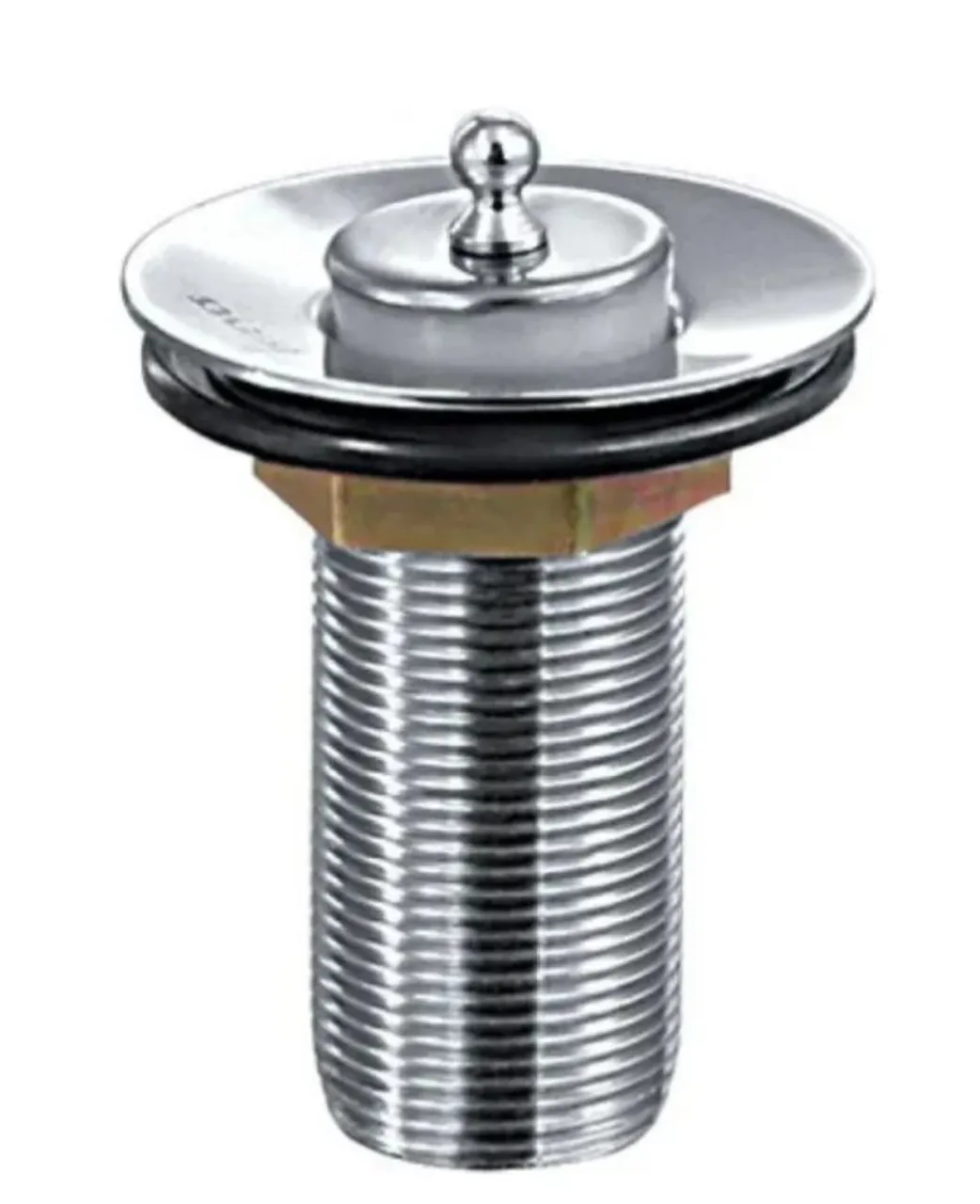 Ralo/Válvula para Pia/Cuba Banheiro - Aço Inox Cromado