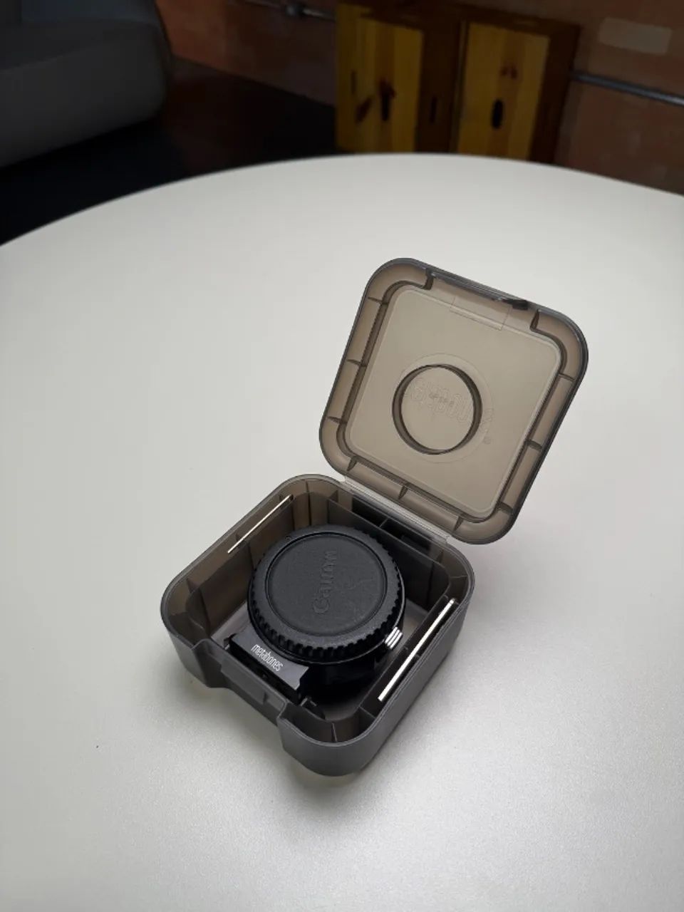 Adaptador Metabones Speed Booster EF para Sony E - Full Frame em APS-C