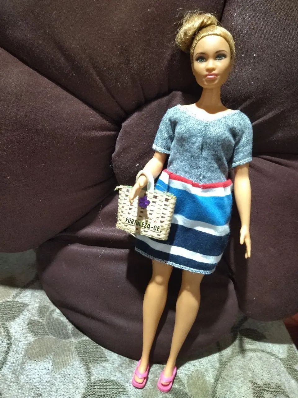 Boneca Barbie Fashionista curv plus size  - Foto 2