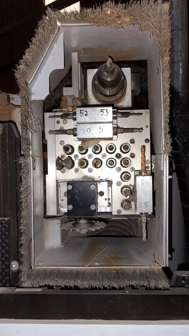 Centro de Furação Homag - Equipamento completo e pronto para produção - Foto 2