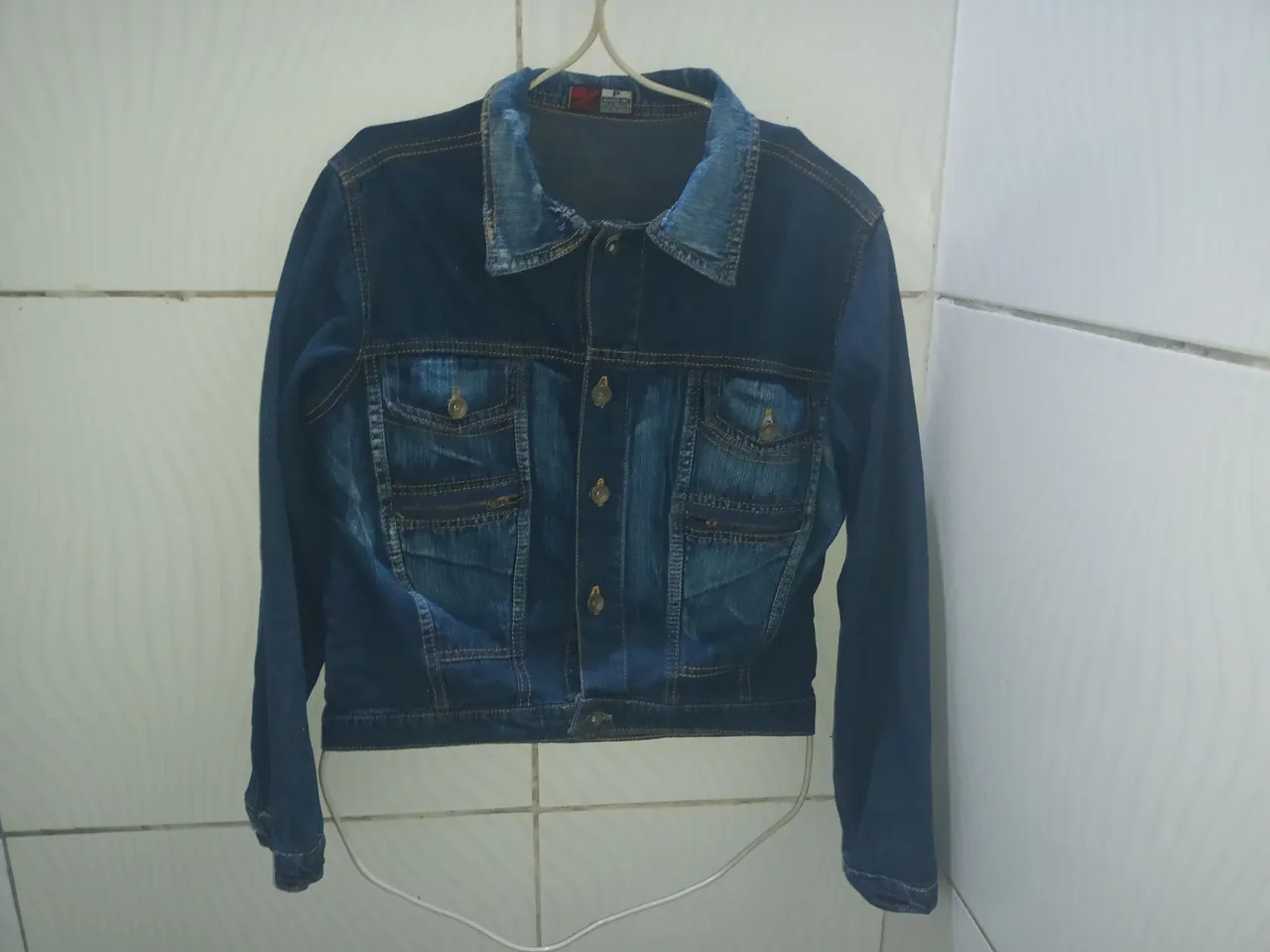 Jaqueta Jeans Feminina M