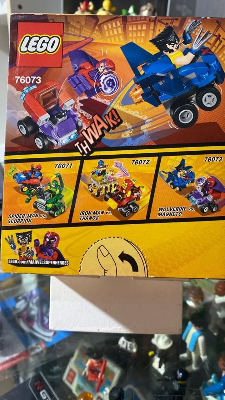 Lego Super Heroes - Micros: Wolverine Vs Magneto Lacrado - Hobbies