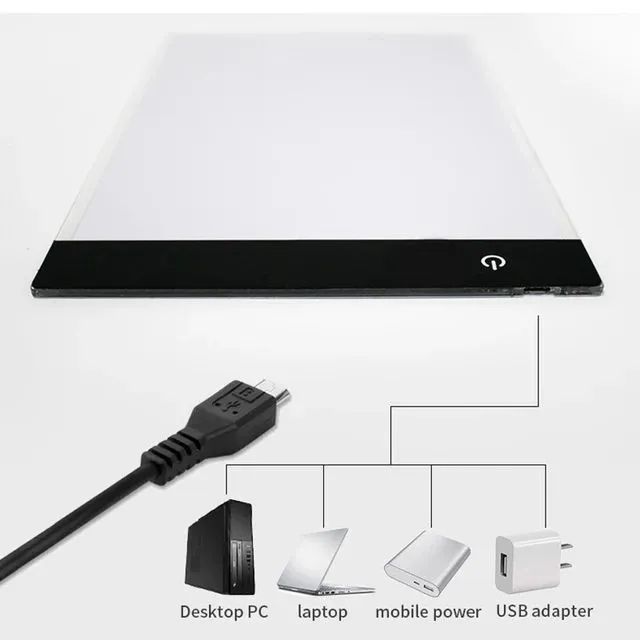 Mesa de Luz LED para Desenho Artístico - Foto 4