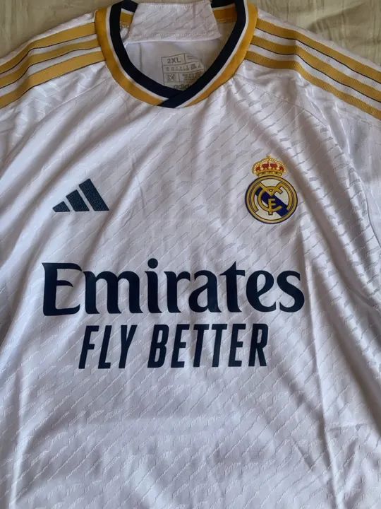 Camisa Real Madrid modelo jogador 