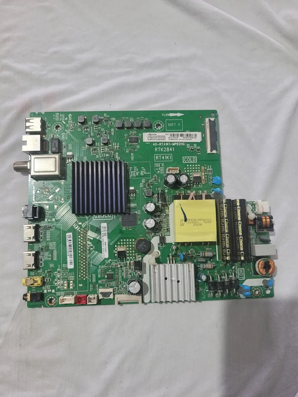 Placa principal TV semp toshiba 43s6500fs 40-rt41k1-mpb2hg 