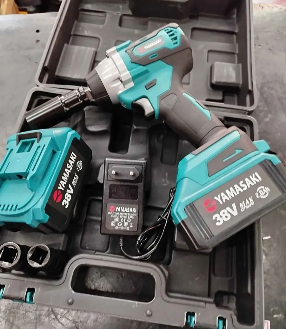 Chave de Impacto 38V - Yamasaki ( 2 baterias) - Ferramentas de