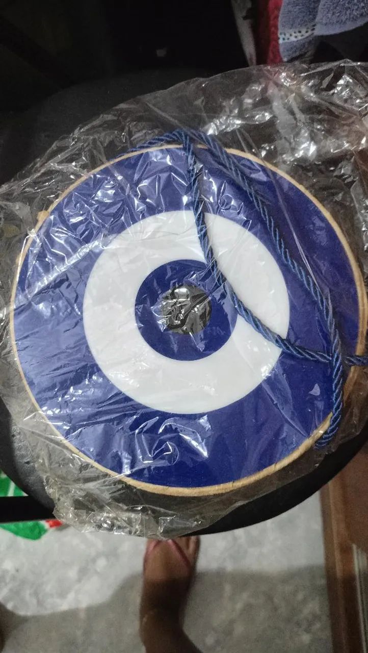 Bolsa de palha, olho grego 