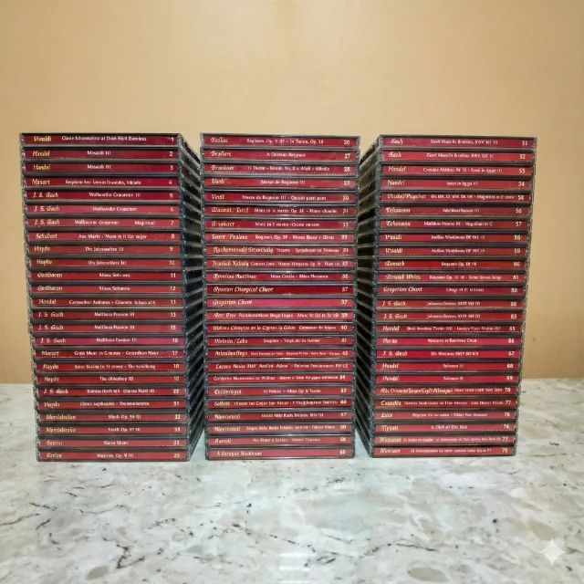 Música Sacra Altaya (Coleção Completa) 75 CDs e Fascículos - RARIDADE! Oportunidade Única! - Foto 3