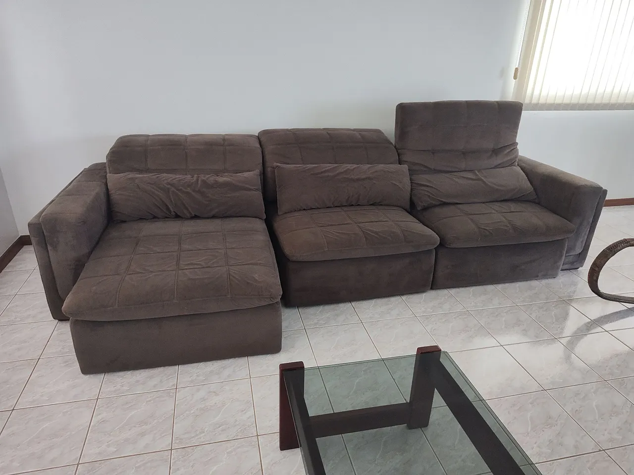 Sofá Modular Confortável e Espaçoso