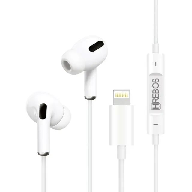 Fone De Ouvido Para iPhone 11 12 X Xr 7 8 Plus Com Microfone