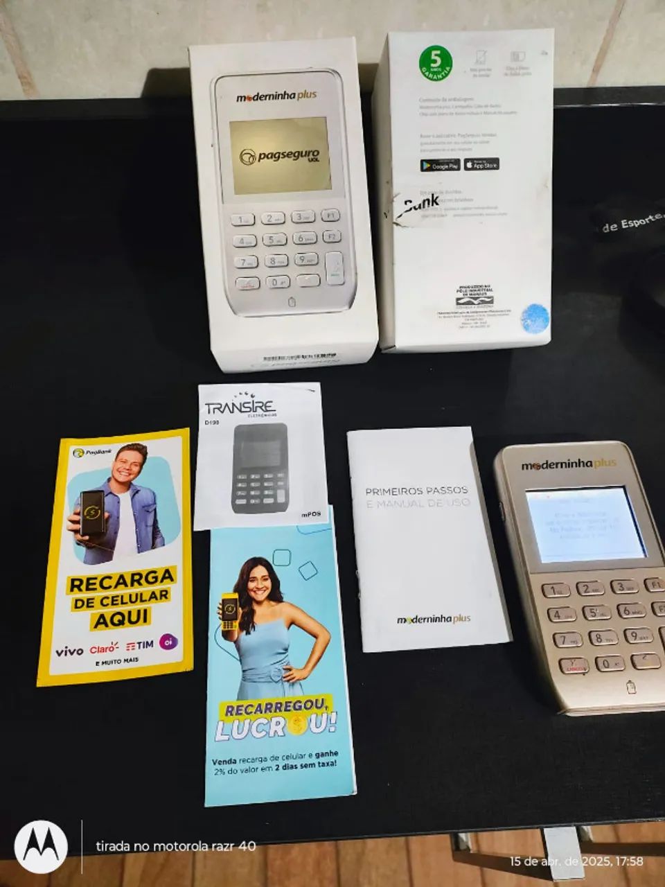 pagseguro moderninha plus - Foto 2