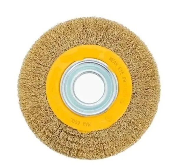 ESCOVA CIRCULAR 6" X 3/4 ONDUL ACO FERTAK - Foto 2