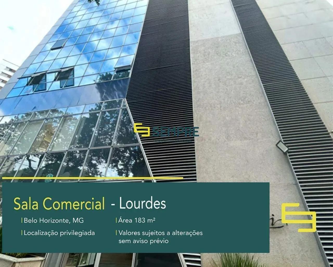 Aluguel de Sala comercial para alugar no Edifício Vilvaldi Lourdes BH