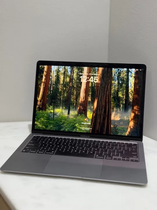 MACBOOK AIR M1 CINZA ESPACIAL 8GB 256 SSD CAIXA NOTA FISCAL | 12 x