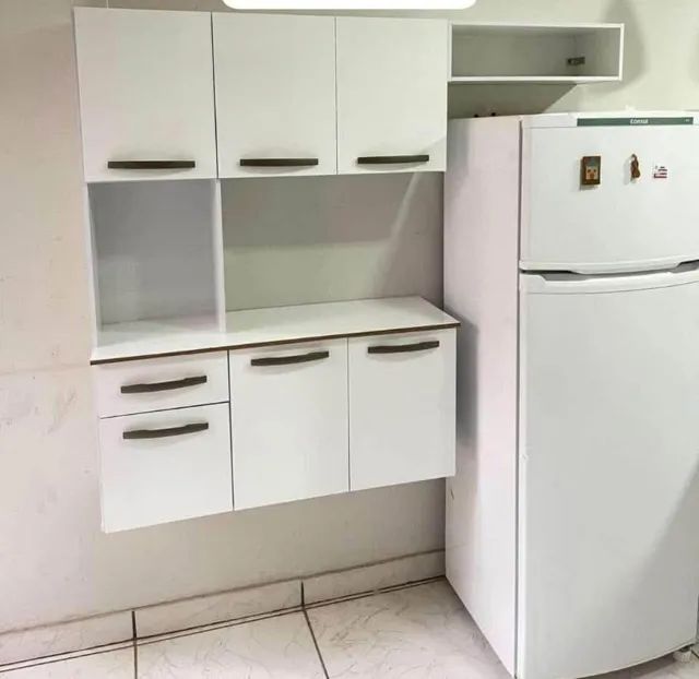 Armário de Cozinha Completo Suspenso 6 Portas (Novo) Entrega Grátis!  - Foto 2
