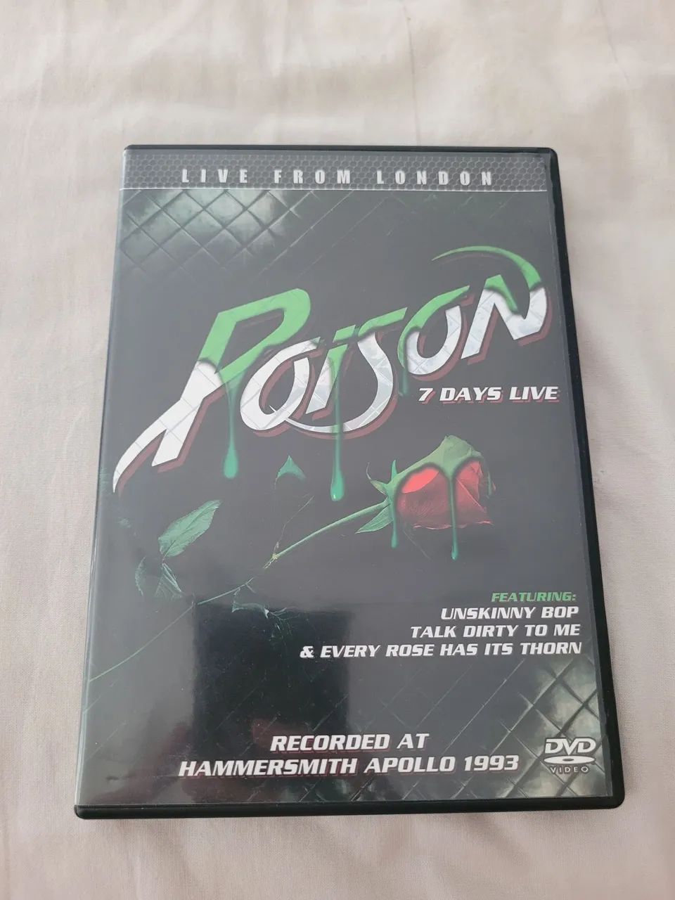 DVD Poison 7 Days Live: Recorded at the Hammersmith Apollo