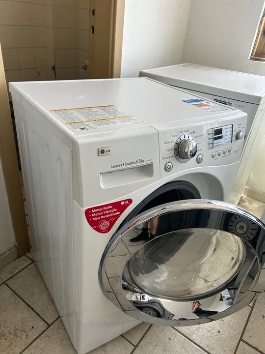 Lava e seca LG  8,5 kg inverter  - Foto 2