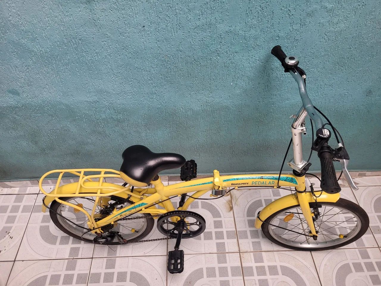 Bicicleta Dobrável Banco do Brasil  - Foto 3