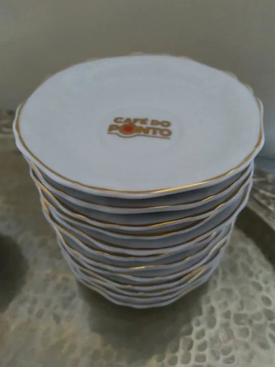 12 Xícaras em porcelana p café,Gourmet Cafe - Foto 3