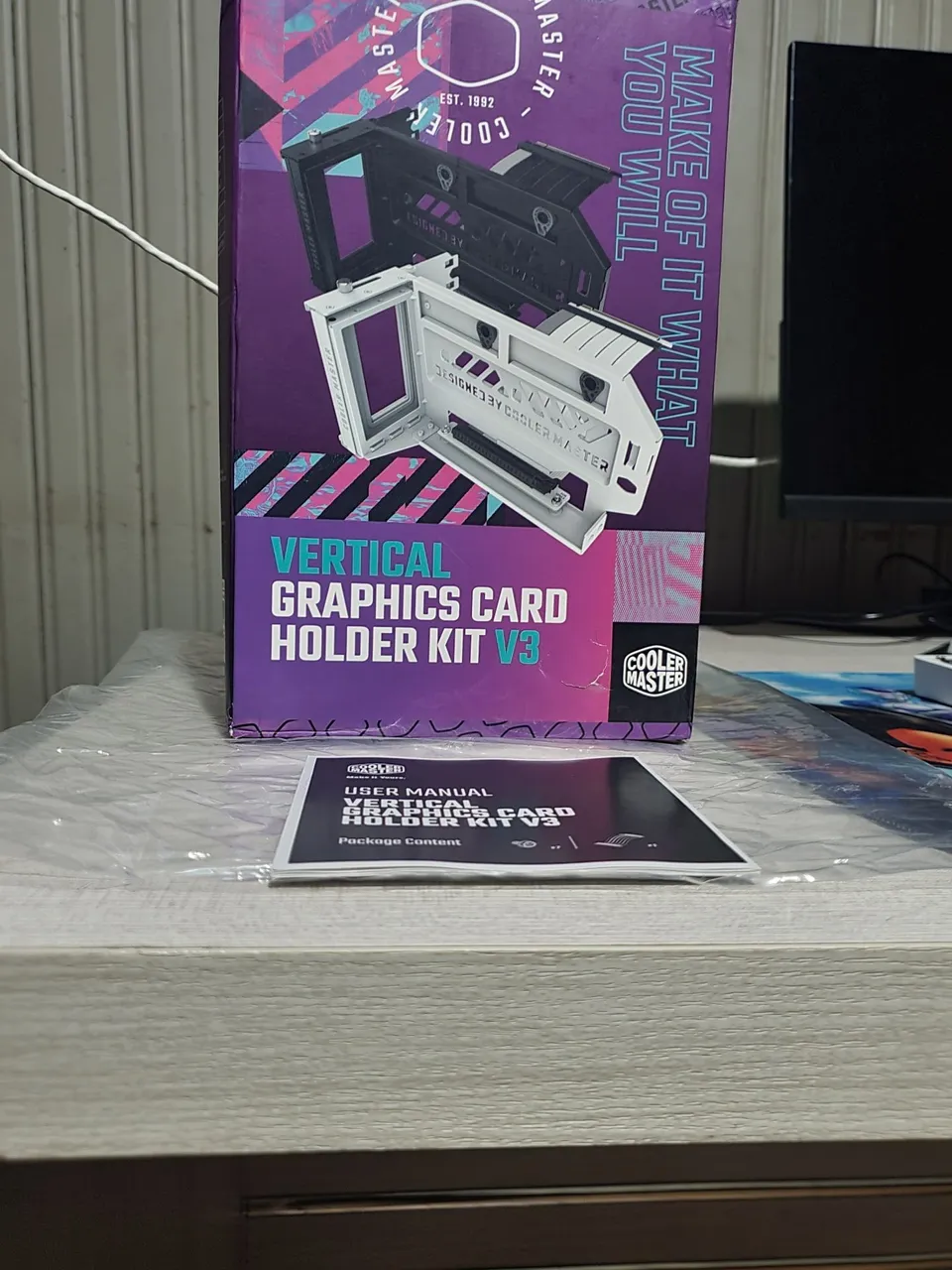 Suporte Vertical p/ Placa de Vídeo Cooler Master V3