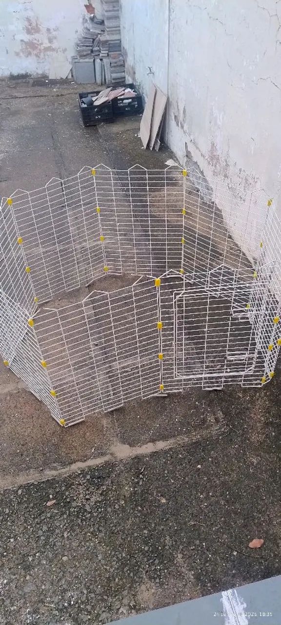 Cercado/Gaiola/Canil Articulado de Metal - Foto 6