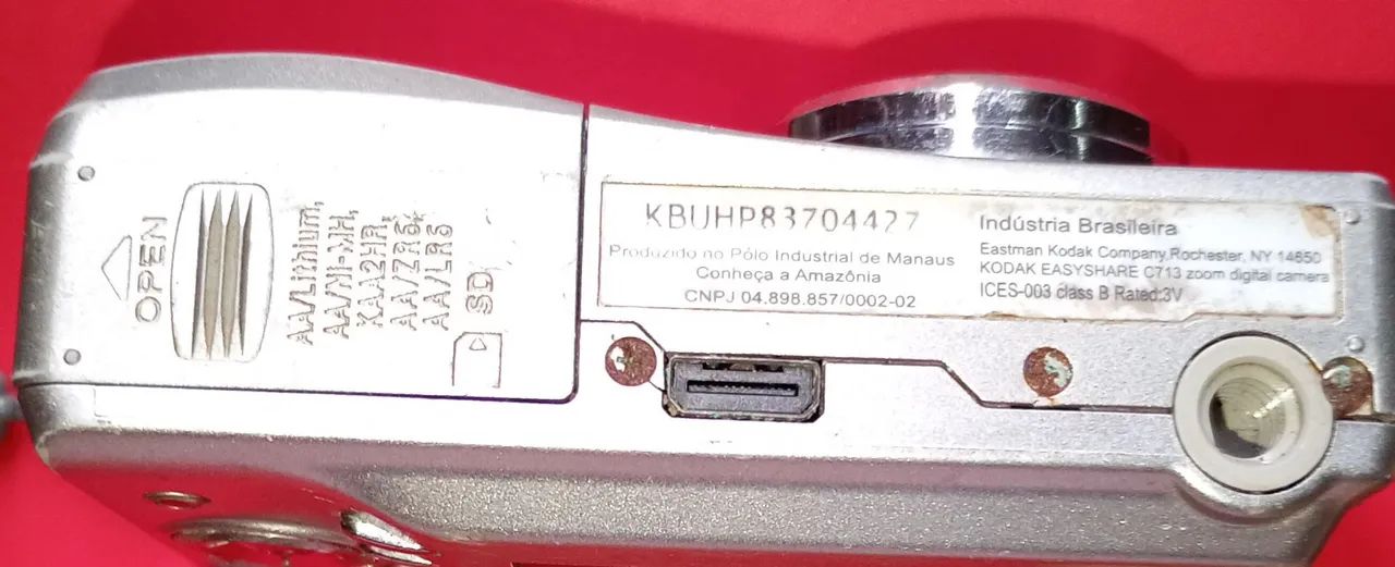 Câmera Kodak prateada - Foto 4