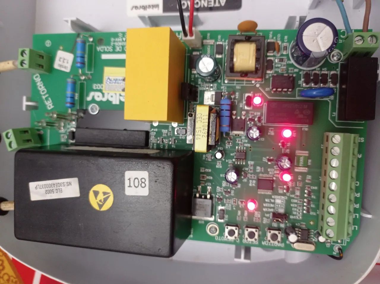 Central de rede elétrica e Alarme Intelbras - Foto 3