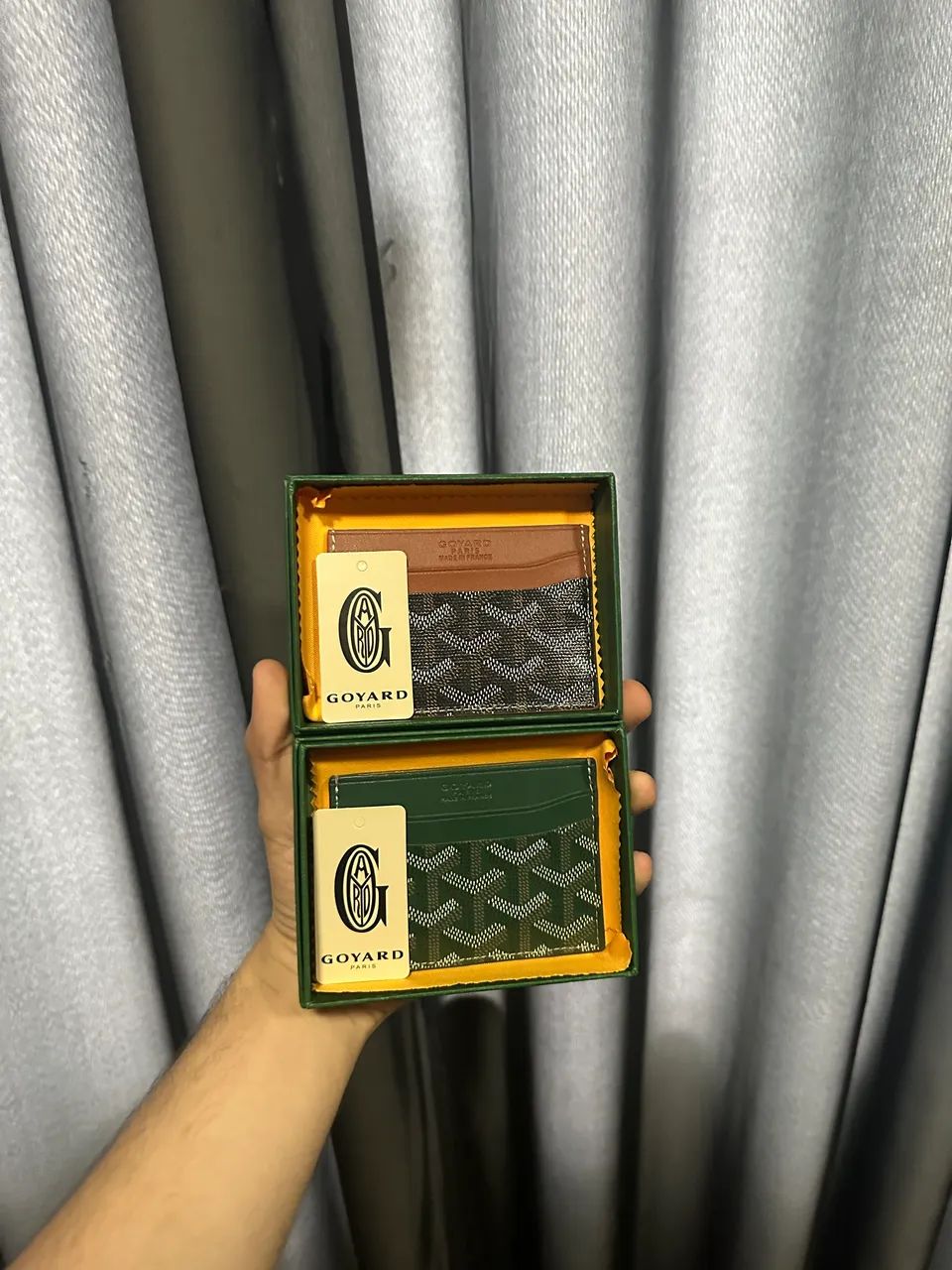Portão cartão goyard 