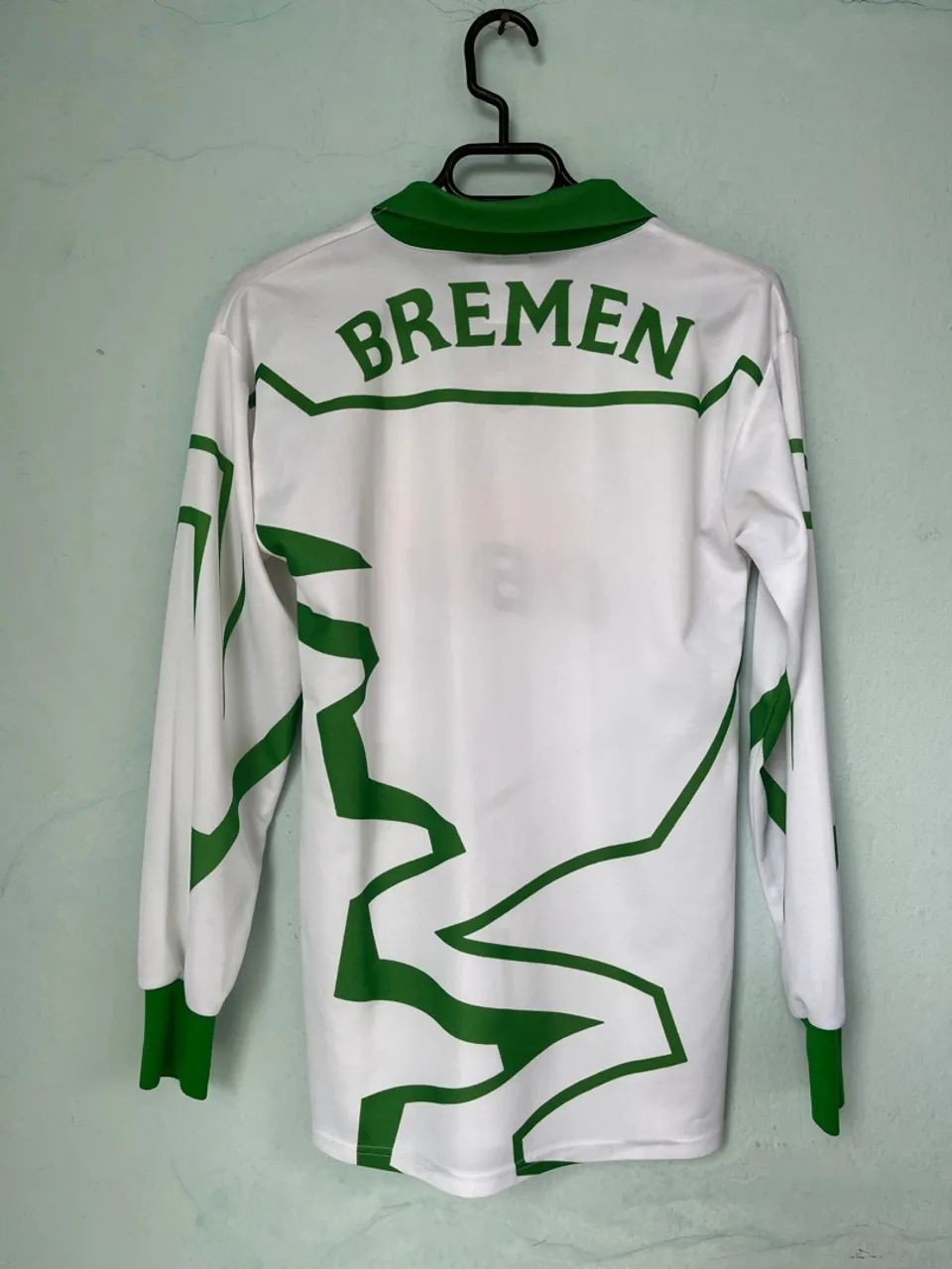 Camisa de Time de futebol Alemanha Werder Bremen 1992 1993 Puma