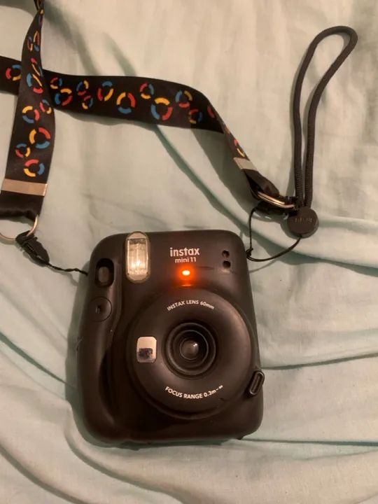 Câmera fotografia instax mini 11 preta - Foto 3